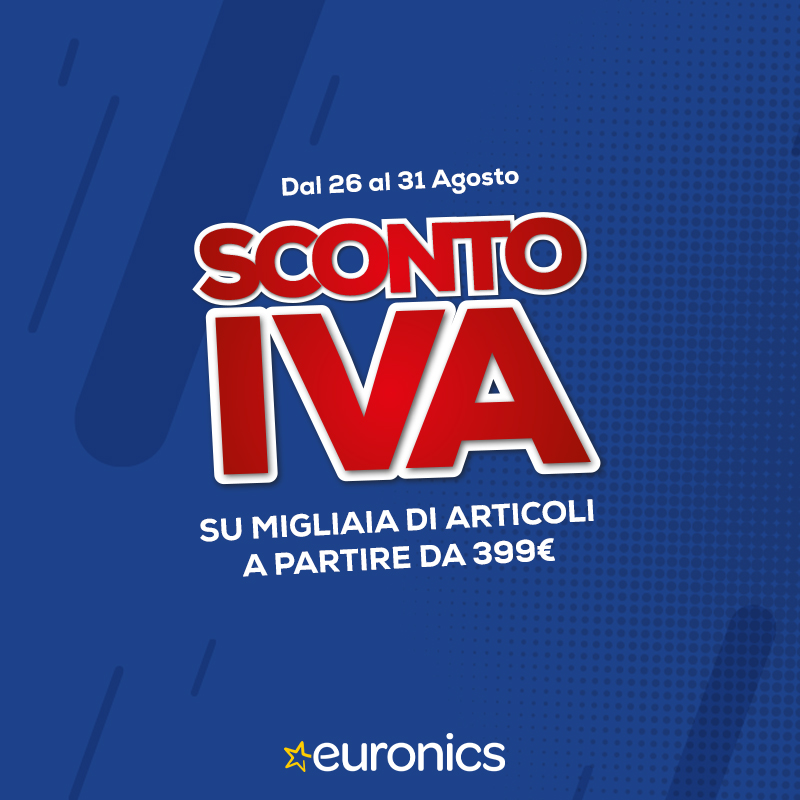 sconta iva euronics